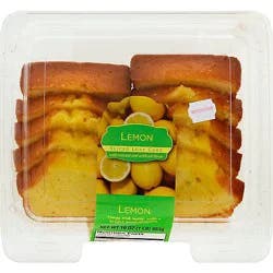 Csm Sliced Lemon Loaf Cake - 16 Oz