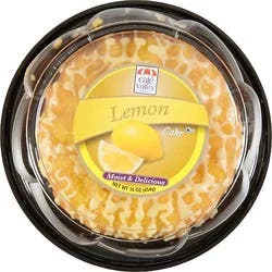 Cafe Valley Bakery Cake Bundt Lemon - Each