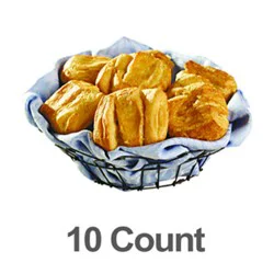 Bakery Roll Butterflake - 10 Count