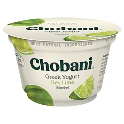 Chobani Low-Fat Key Lime Blended Greek Yogurt - 5.3 Oz