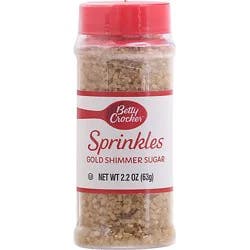Betty Crocker Cupcake Gems Gold Sugar - 2.2 Oz