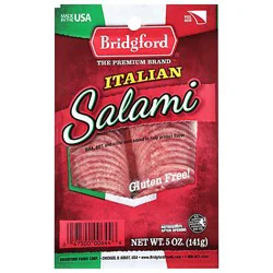 Bridgford Sliced Italian Salami - 5 Oz