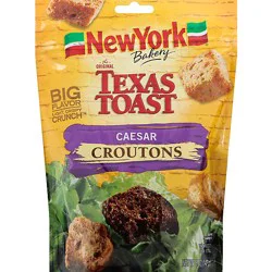 New York The Original Texas Toast Croutons Caesar - 5 Oz
