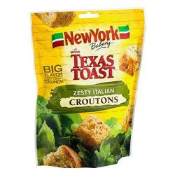 New York The Original Texas Toast Croutons Zesty Italian - 5 Oz