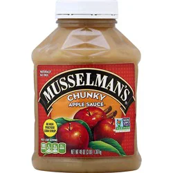 Musselmans Apple Sauce Chunky Homestyle - 48 Oz