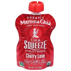 Mamma Chia Cherry Beets Squeeze - 3.5 Oz
