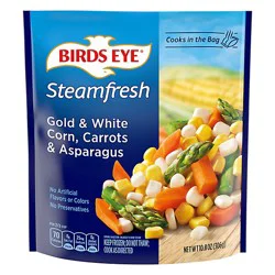 Birds Eye Steamfresh Gold And White Corn Carrots & Asparagus Mixed Frozen Vegetables - 10.8 Oz