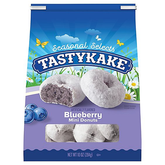 slide 1 of 1, Tastykake Donut Blueberry - 10 Oz, 10 oz