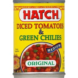 Hatch Diced Tomatoes & Green Chilies Original Medium Can - 10 Oz