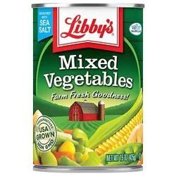 Libbys Mixed Vegetables - 15 Oz
