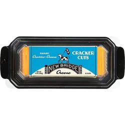 New Bridge Cheddar Sharp Yellow Cracker Cut - 10 Oz