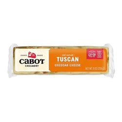 Cabot Creamery Cheese Cheddar Old Word Tuscan - 8 Oz