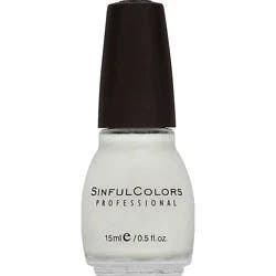 Sinful Colors Prfsnl Snow Me White Nl Color