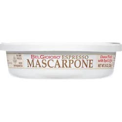 Belgioioso Fresh Mascarpone Cheese Espresso Cup - 8 Oz