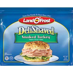 Land O Frost Delishaved Smoked Turkey - 9 Oz