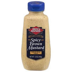 Dietz & Watson Spicy Brown Mustard - 12 Oz