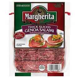 Margherita Pillow Pack Genoa Salami - 8 Oz