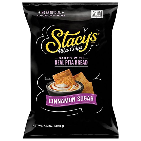 slide 1 of 1, Stacys Pita Chips Cinnamon Sugar - 7.33 Oz, 7.33 oz