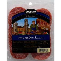 Busseto Salami Dry Italian Classico - 8 Oz