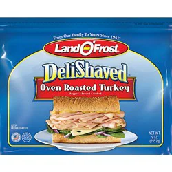 Land O' Frost Deli Shaved Oven Roasted Turkey - 9 Oz