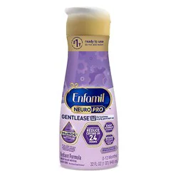 Enfamil Gentlease Infant Formula Milk-Based With Iron Ready To Use Through 12 Months - 32 Fl. Oz.
