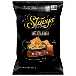 Stacys Pita Chips Multigrain Sea Salt Pita Chips - 7.33 Oz