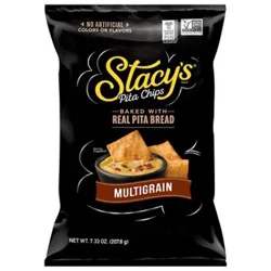 Stacys Pita Chips Multigrain Sea Salt Pita Chips - 7.33 Oz