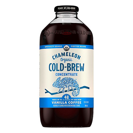 slide 1 of 1, Chameleon Coffee Concentrate Cold-Brew Vanilla - 32 Fl. Oz., 32 fl oz