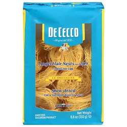De Cecco Pasta No. 209 Angel Hair Nests Box - 8.8 Oz