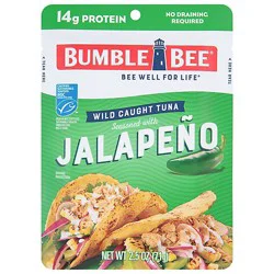 Bumble Bee Tuna Seasoned Jalapeno - 2.5 Oz