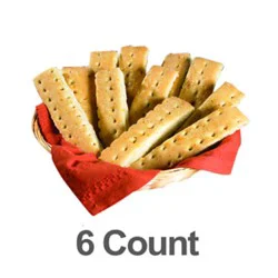 Bakery Breadsticks 10 Inch Plain - 6 Count