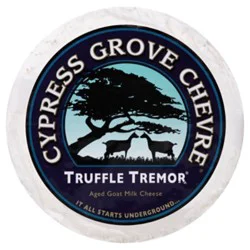 Cypress Grove Truffle Tremor Goat Cheese With Truffles