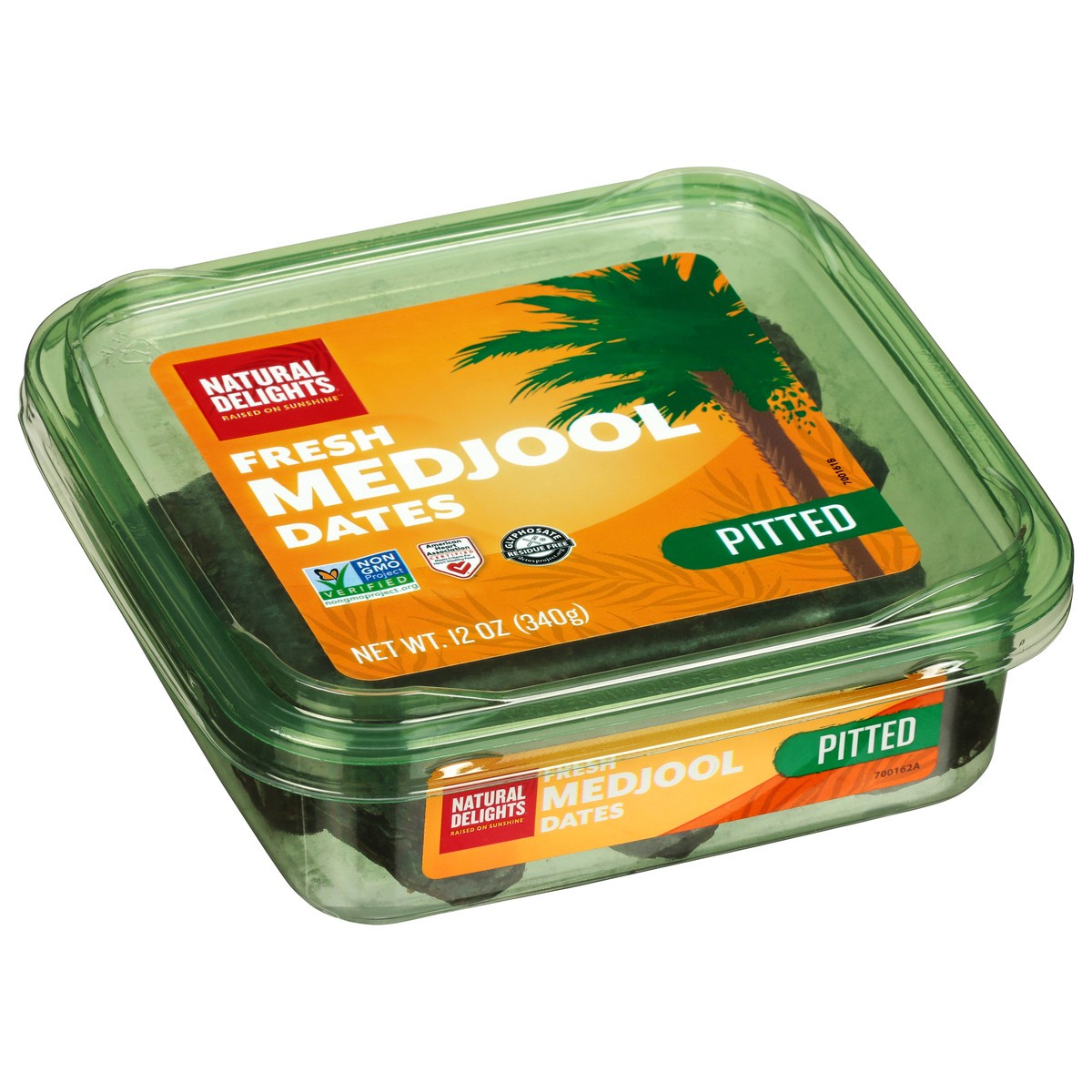 slide 2 of 12, Natural Delights Pitted Medjool Dates - 12 Oz., 12 oz