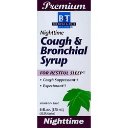 Boericke & Tafel Syrup Cough N Bronc Night - 4.0 Oz