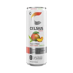 Celsius Calorie Reducing Drink Green Tea Peach Mango - 12 Oz