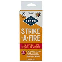 Diamond Strike-A-Fire Fire Starters - 8 Package