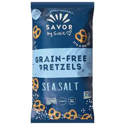 Savor By Suzie Sea Salt Grain Free Pretzels - 6.5 Oz