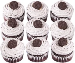 Bakery Cupcake Oreo Cookies N Creme 9 Count - Each
