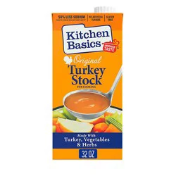 Kitchen Basics Original Turkey Stock Carton - 32 Oz