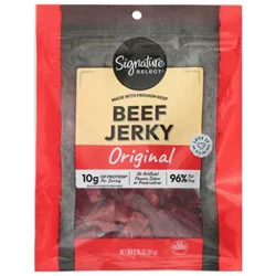 Signature Select Beef Jerky Original - 2.85 Oz