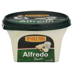 O Sole Mio Pasta Sauce Alfredo Authentic Creamy Sauce - 13 Oz