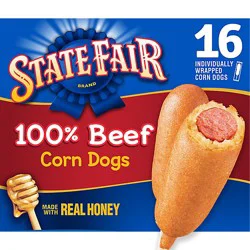 State Fair 100% Beef Corn Dogs - 16 Count