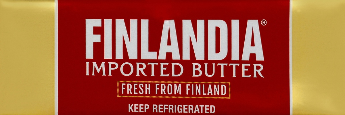 slide 2 of 5, Finlandia Imported Perfectly Salted Butter 8 oz, 7 oz