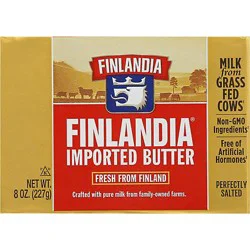 Finlandia Butter Imported Perfectly Salted - 8 Oz
