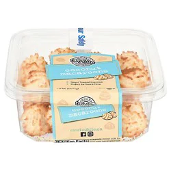 Macaroon Coconut Two-Bites Square Tub - Each