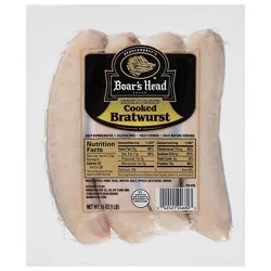 Boars Head Bratwurst Cooked - 16 Oz