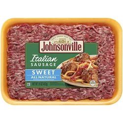 Johnsonville Sausage Sweet Italian Ground Pork - 16 Oz
