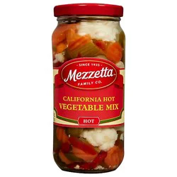 Mezzetta Vegetables Hot Mix California - 16 Oz