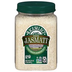 Riceselect White Jasmati Jasmine Rice In Jar - 32 Oz