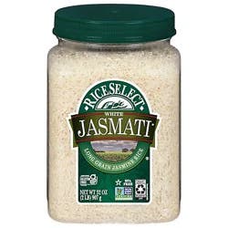 Riceselect White Jasmati Jasmine Rice In Jar - 32 Oz